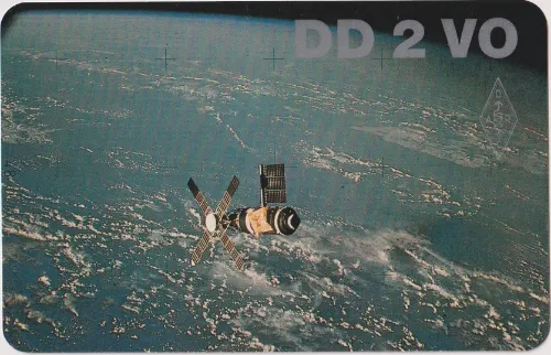 Carte QSL de l’indicatif radioamateur DD2VO