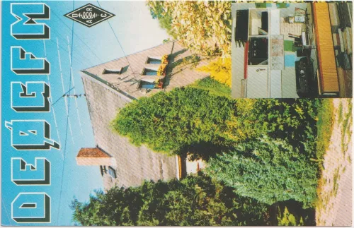 DE0GFM SWL QSL kartı