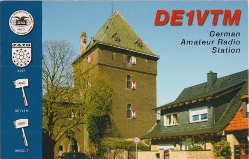 DE1VTM SWL-QSL-Karte