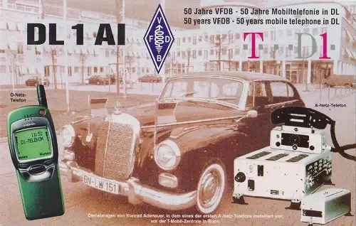 DL1AI çağrı işaretine ait QSL kartı