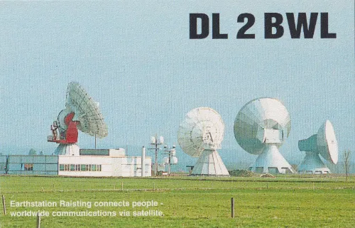 Carte QSL de l’indicatif radioamateur DL2BWL