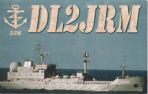 Carte QSL de l’indicatif radioamateur DL2JRM