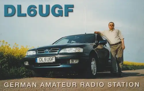 DL6UGF çağrı işaretine ait QSL kartı