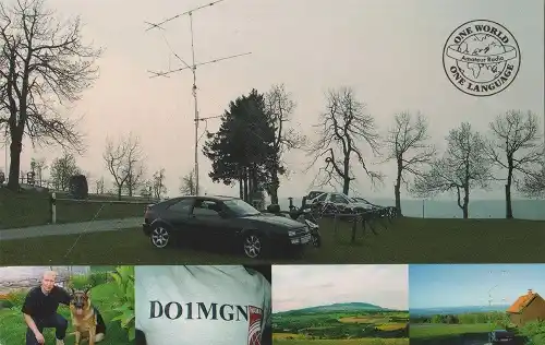 DO1MGN çağrı işaretine ait QSL kartı
