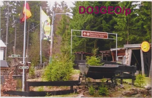 QSL card of the amateur radio callsign DO3GEO