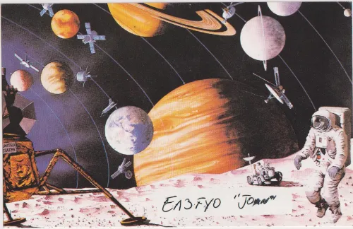 Carte QSL de l’indicatif radioamateur EA3FYO