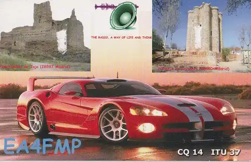 EA4FMP çağrı işaretine ait QSL kartı