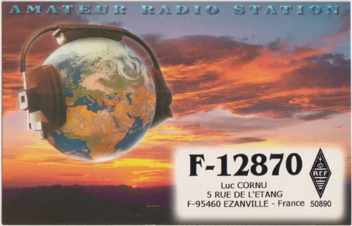 F-12870 SWL-QSL-Karte