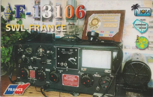 F-13606 SWL-QSL-Karte