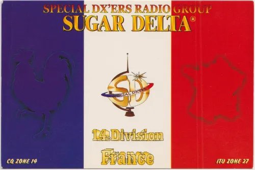 F-14217 carte QSL SWL