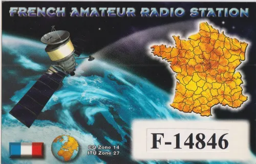 F-14846 SWL-QSL-Karte