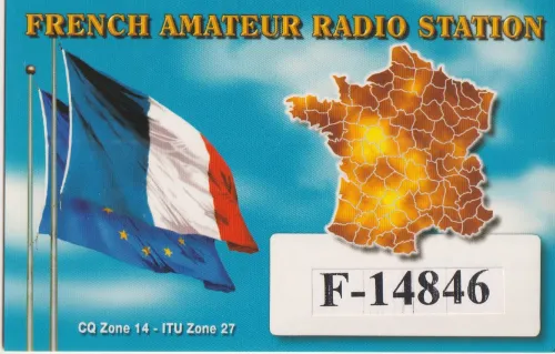 F-14846 SWL-QSL-Karte