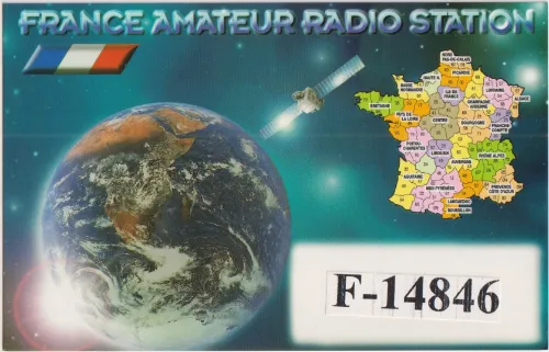 F-14846 SWL-QSL-Karte