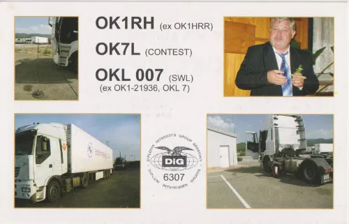 EA5-OKL-007 SWL-QSL-Karte