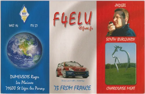 F4ELU SWL-QSL-Karte