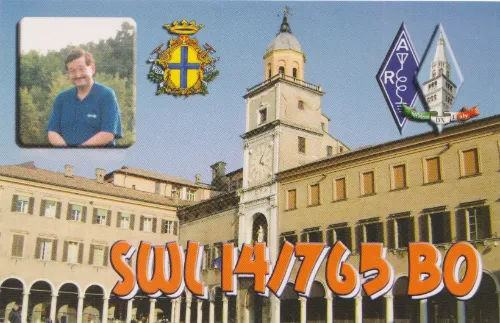 I4-765-BO SWL-QSL-Karte