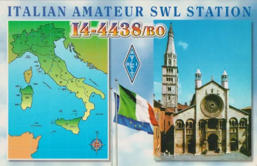 I4-4438-BO SWL-QSL-Karte