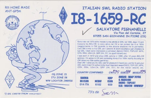 I8-1659-RC SWL-QSL-Karte