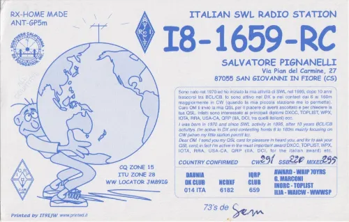 I8-1659-RC SWL-QSL-Karte