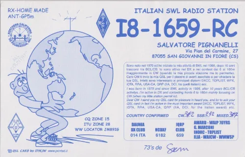 I8-1659-RC SWL-QSL-Karte