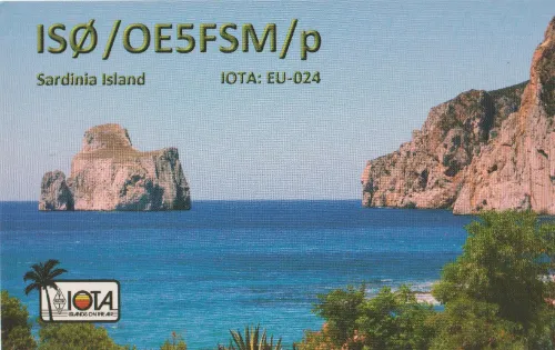 QSL card of the amateur radio callsign OE5FSM
