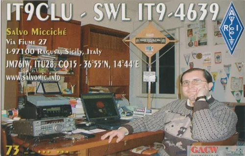 IT9-4639-IT9CLU SWL-QSL-Karte