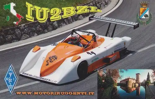 IU2BZL çağrı işaretine ait QSL kartı