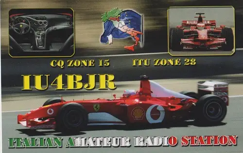 IU4BJR çağrı işaretine ait QSL kartı