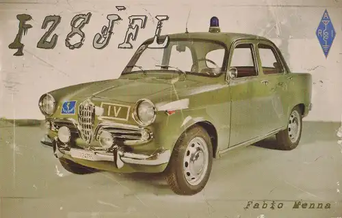 IZ8JFL çağrı işaretine ait QSL kartı