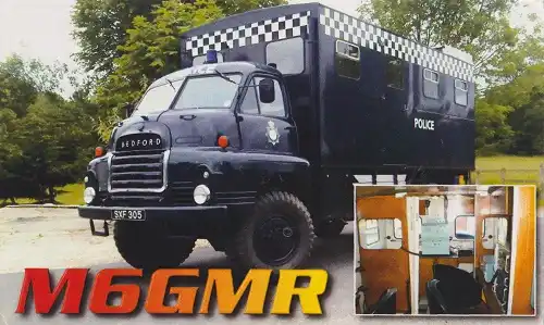 M6GMR çağrı işaretine ait QSL kartı
