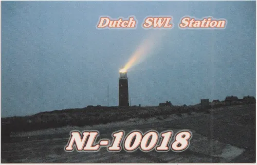 NL-10018 SWL-QSL-Karte