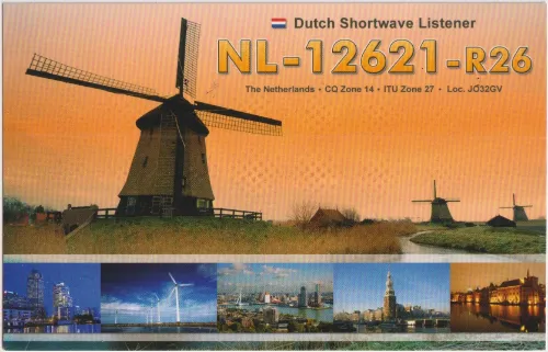 NL-12621-R26 SWL-QSL-Karte