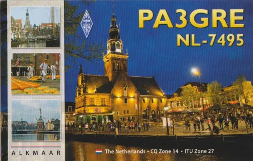 NL-7495 SWL-QSL-Karte
