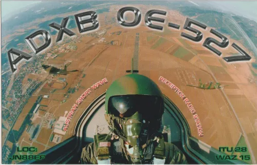 OE-527 SWL-QSL-Karte