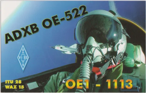 OE1-1113 SWL-QSL-Karte