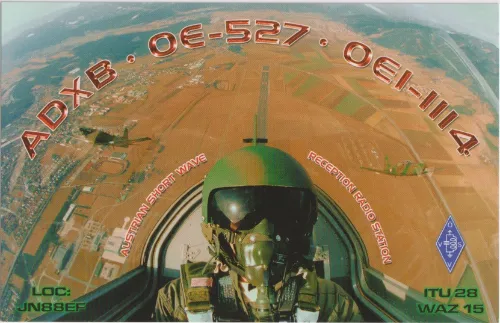 OE-527 SWL-QSL-Karte