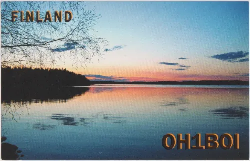 OH1BOI SWL-QSL-Karte