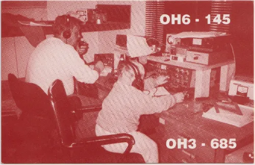 OH6-145 SWL-QSL-Karte