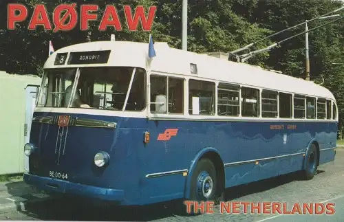 PA0FAW çağrı işaretine ait QSL kartı