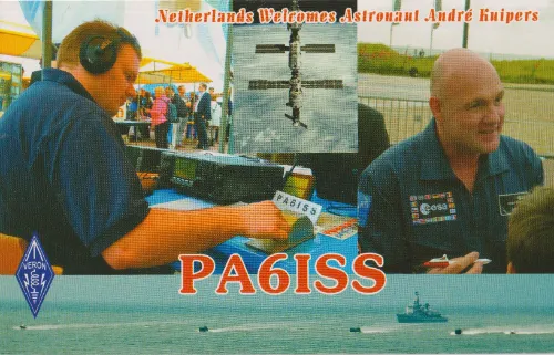 Carte QSL de l’indicatif radioamateur PA6ISS