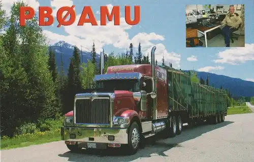 PB0AMU çağrı işaretine ait QSL kartı