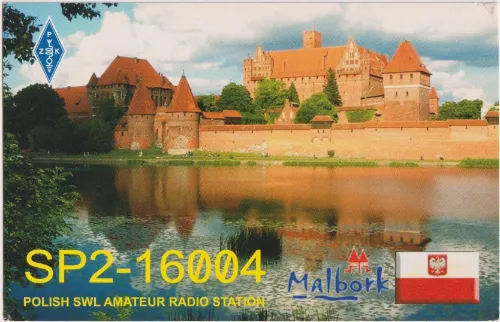 SP2-16004-2 SWL-QSL-Karte