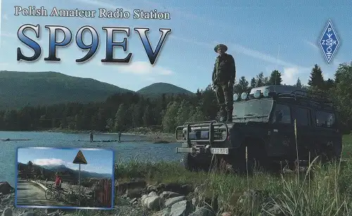 SP9EV çağrı işaretine ait QSL kartı