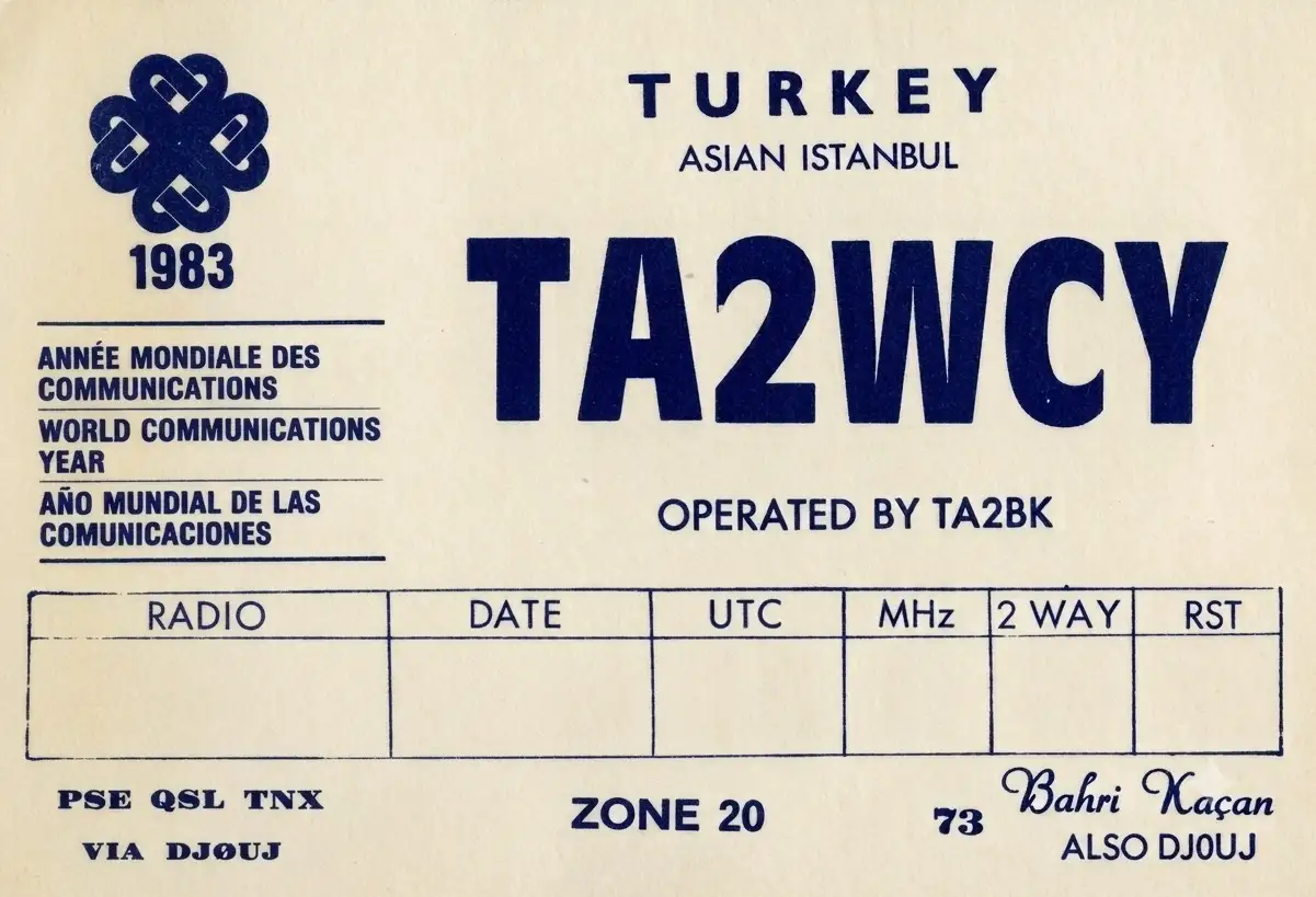 TA2WCY çağrı işaretine ait arşiv görseli