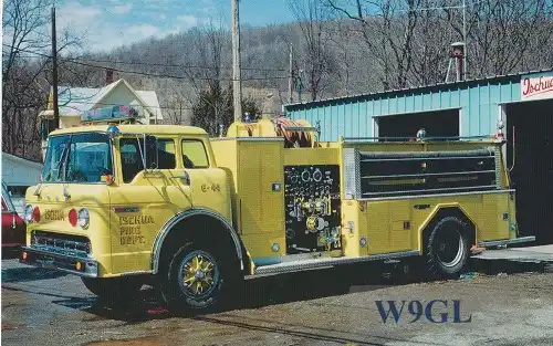 W9GL çağrı işaretine ait QSL kartı